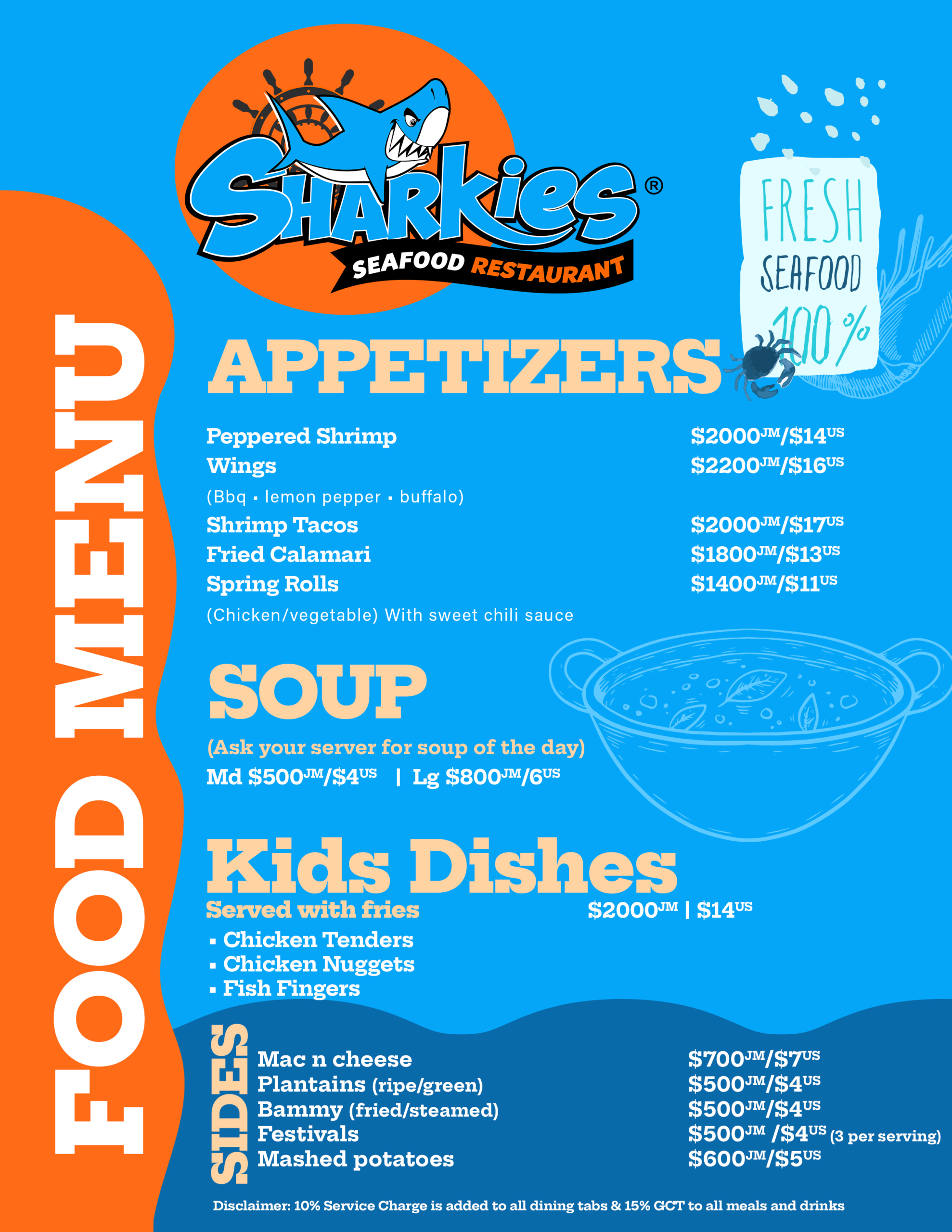 Sharkies kgn Menu 25 01